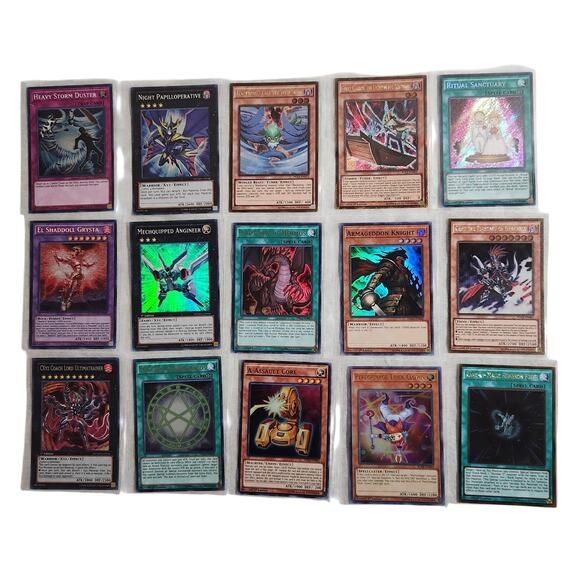 Yu-Gi-Oh! 1st Edition Holos 1996 Vintage Trading Cards Lot Of 30 NM - Picture 2 of 4